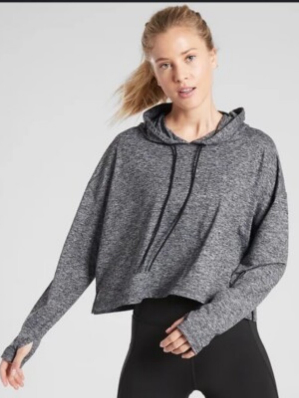 Athleta Uptempo Short Hoodie, XS